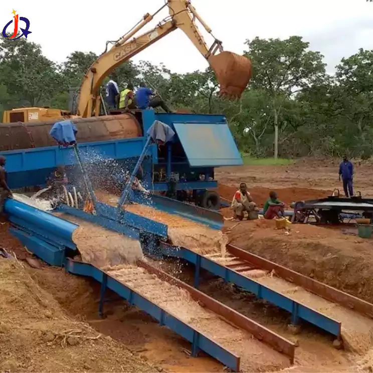 Clay Alluvial Gold Washing Plants